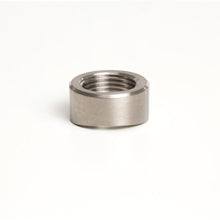 Load image into Gallery viewer, Ticon Industries Titanium O2 Sensor Bung 1.75in to 2.5in Tubing (M18x1.5) - Coped End - eliteracefab.com