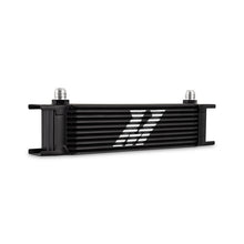 Load image into Gallery viewer, Mishimoto Universal -8AN 10 Row Oil Cooler - Black - eliteracefab.com