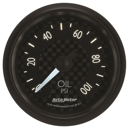 Autometer GT Series 52mm Mechanical 0-100 psi Oil Pressure Gauge 8021