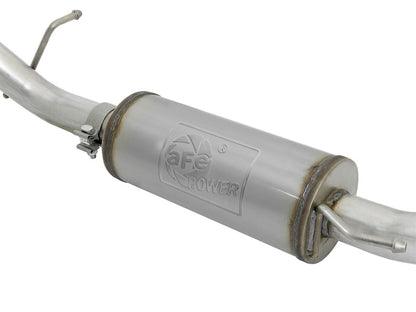 aFe Scorpion 2-1/2in Aluminized Steel Cat-Back Exhaust 07-18 Jeep Wrangler (JK) V6 3.6L/3.8L (2/4dr) aFe