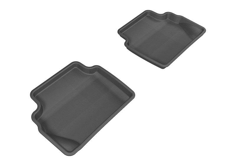 3D MAXpider L1FR08021509 2011-2019 Ford Fiesta Kagu 2nd Row Floormats - Black