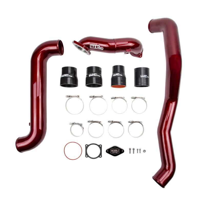 Wehrli 11-16 Duramax LML High Flow Bundle Kit Stage 1 - WCFab Red Wehrli