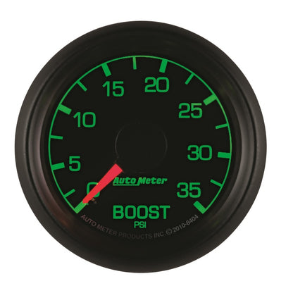 AutoMeter GAUGE; BOOST; 2 1/16in.; 35PSI; MECHANICAL; FORD FACTORY MATCH Ford 1999-2007 - eliteracefab.com