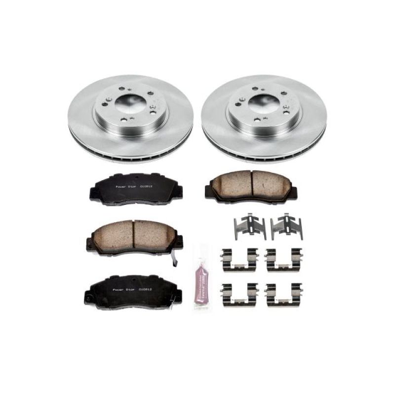 Power Stop 97-01 Acura Integra Front Autospecialty Brake Kit - eliteracefab.com