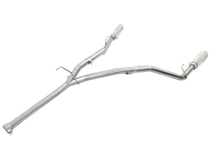 aFe MACHForce XP DPF-Back Exhaust 2.5in SS with Polished Tips 2014 Dodge Ram 1500 V6 3.0L EcoDiesel aFe