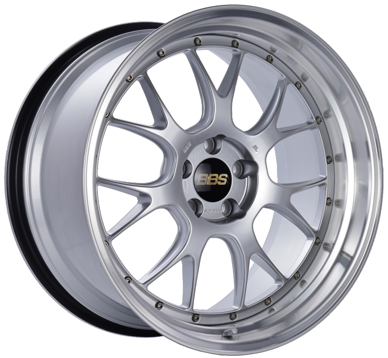 BBS LM-R 20x11 5x114.3 ET20 CB66 Diamond Silver Center Diamond Cut Lip Wheel BBS