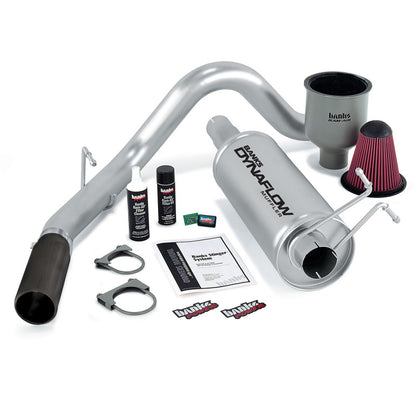 Banks Power 99-04 Ford 6.8L Cab Stinger System Single Exhaust Black 