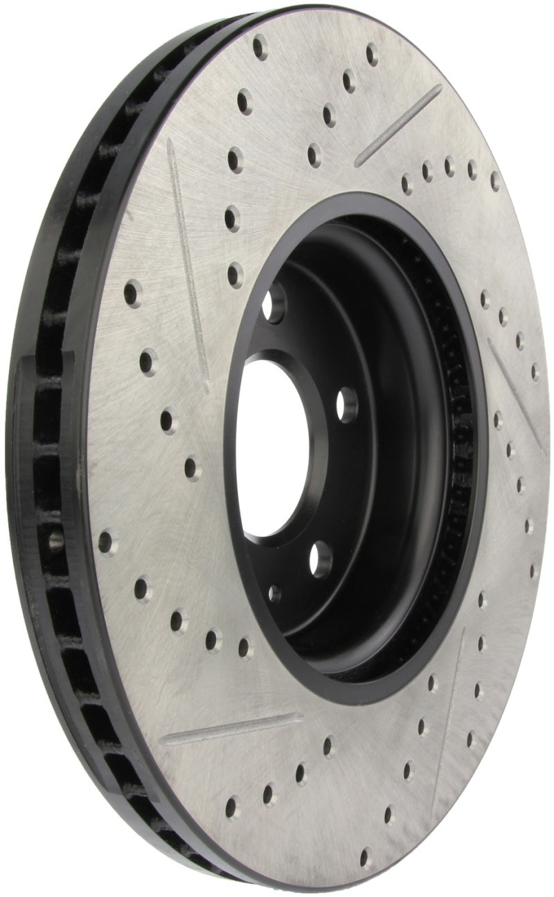 StopTech Slotted & Drilled Sport Brake Rotor - eliteracefab.com