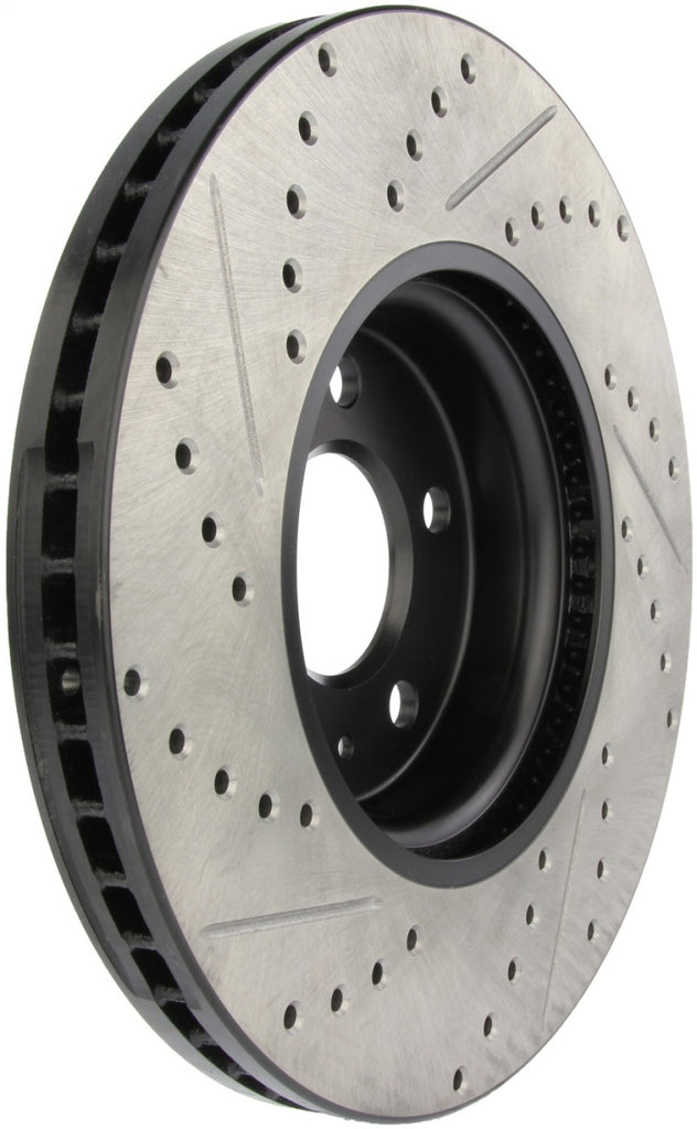 StopTech Slotted & Drilled Sport Brake Rotor - eliteracefab.com