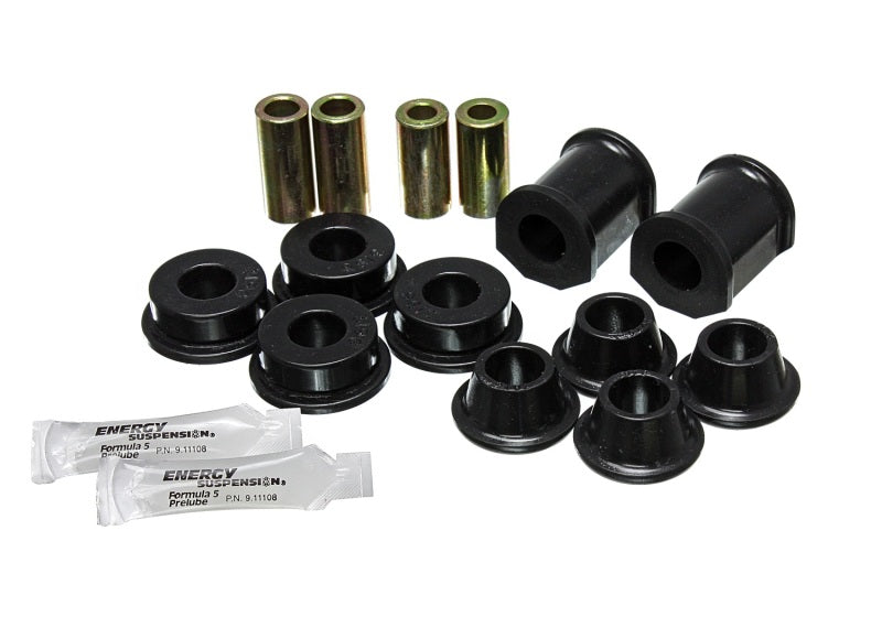 Energy Suspension 8/73-79 VW Super Beetle (Stamped) Black Front Control Arm Bushing Set