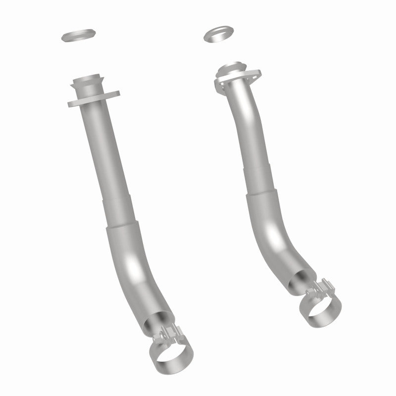 MagnaFlow 66-72 Chevy C10 Pickup V8 2-Piece Front Exhuast Pipe Kit (2in Tubing/Clamps/Inlet Flanges) Magnaflow