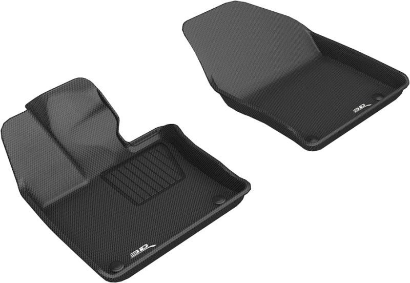 3D MAXpider L1LX06611509 2019-2020 Lexus UX Kagu 1st Row Floormat - Black 3D MAXpider