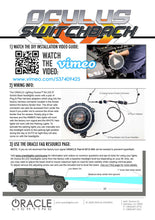 Load image into Gallery viewer, Oracle Jeep JL/Gladiator JT Oculus Switchback Bi-LED Projector Headlights - Amber/White Switchback - eliteracefab.com