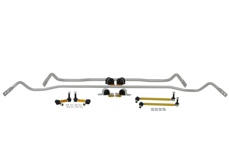 Whiteline 18-19 Kia Stinger (Incl. GT/GT1/GT2/Premium) Front & Rear Swaybar Kit w/Endlinks - eliteracefab.com