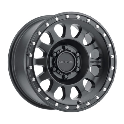 Method MR315 17x9 -12mm Offset 6x5.5 106.25mm CB Matte Black Wheel - eliteracefab.com