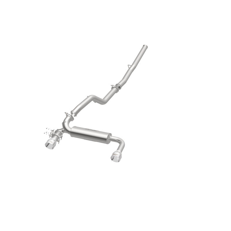 MagnaFlow Cat-Back 2016 Ford Focus RS 3in SS Dual Outlet 4.5in Polished Tips Magnaflow