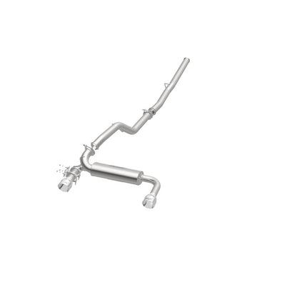 MagnaFlow Cat-Back 2016 Ford Focus RS 3in SS Dual Outlet 4.5in Polished Tips Magnaflow