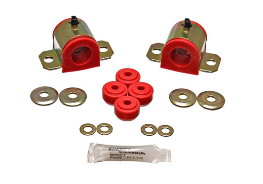 Energy Suspension 92-01 Honda Prelude Red 25mm Front Sway Bar Bushings (Sway Bar end link bushings a - eliteracefab.com