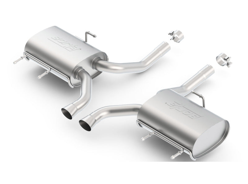 Borla 11-14 CTS Coupe V6 3.6L AT RWD/AWD Dual Ctr Rear Exit Touring Exhaust (REAR SECTION ONLY) - eliteracefab.com