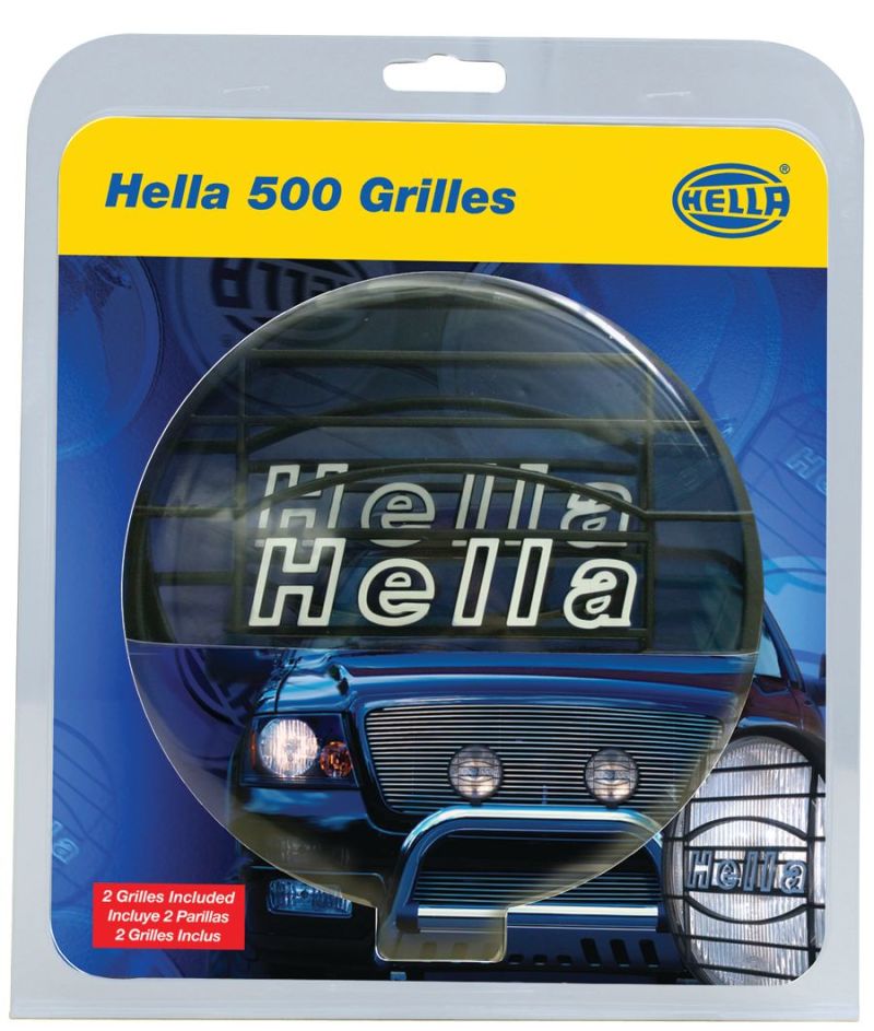 Hella 500 Grille Cover (Pair) - eliteracefab.com