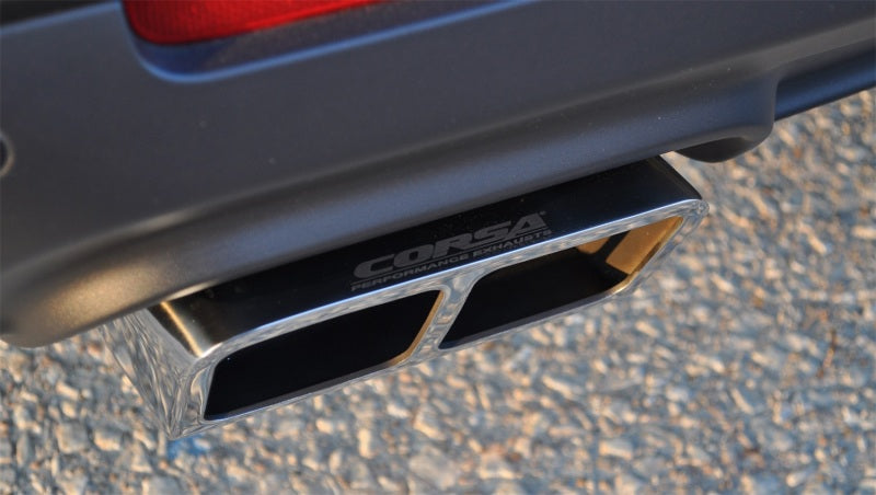 Corsa 15-16 Dodge Challenger SRT / Scat Pack / R/T 6.4L Polished Xtreme Cat-Back Exhaust - eliteracefab.com