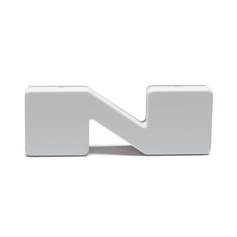 ORACLE Lighting Universal Illuminated LED Letter Badges - Matte White Surface Finish - N - eliteracefab.com