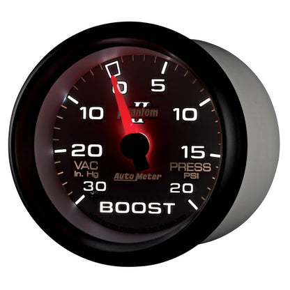 AutoMeter Gauge Vac/Boost 2-5/8in. 30Inhg-20PSI Mechanical Phantom II 7801