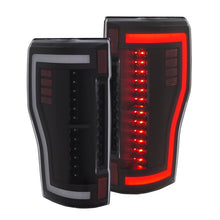 Load image into Gallery viewer, ANZO 2017+ Ford F-250 LED Taillights - Black/Clear - eliteracefab.com