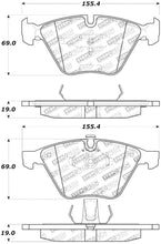 Load image into Gallery viewer, StopTech Street Touring 11-12 BMW Z4 (E86) Front Brake Pads - eliteracefab.com