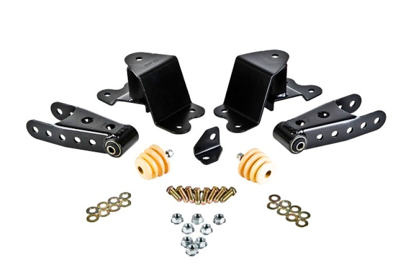 Belltech SHACKLE AND HANGER KIT 88-98 C-1500/2500 STD CAB - eliteracefab.com