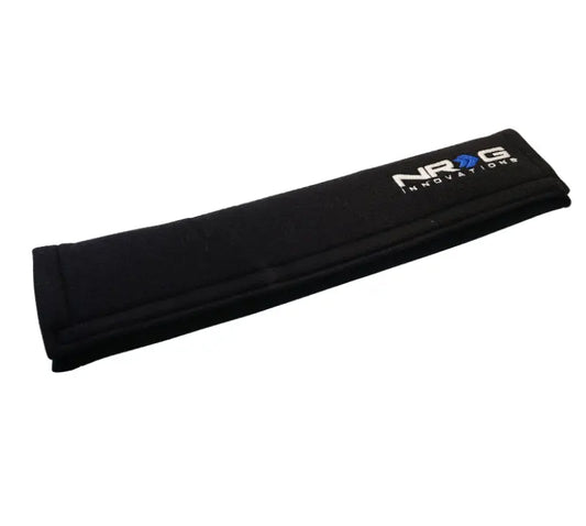 NRG Seat Belt Pads 3.5in. W x 17.3in. L (Black) Long - 1pc - SBP-35BK NRG