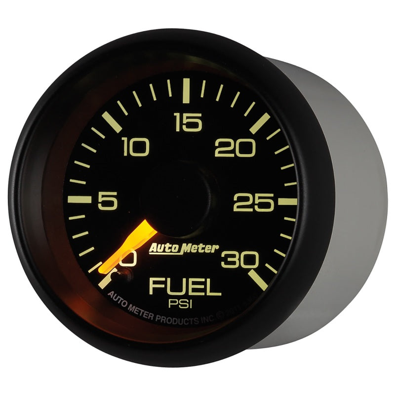 Autometer Factory Match Chevy 2-1/16in FSE 0-30 PSI Fuel Pressure Gauge 8360