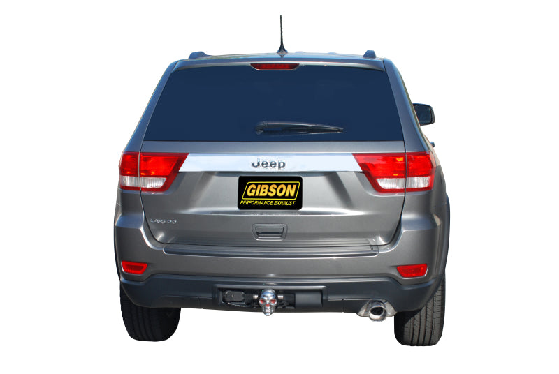 Gibson 11-12 Jeep Grand Cherokee Laredo 3.6L 2.5in Axle-Back Single Exhaust - Aluminized Gibson