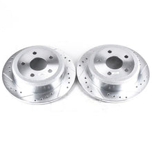 Load image into Gallery viewer, Power Stop 07-17 Jeep Wrangler Rear Evolution Drilled &amp; Slotted Rotors - Pair - eliteracefab.com