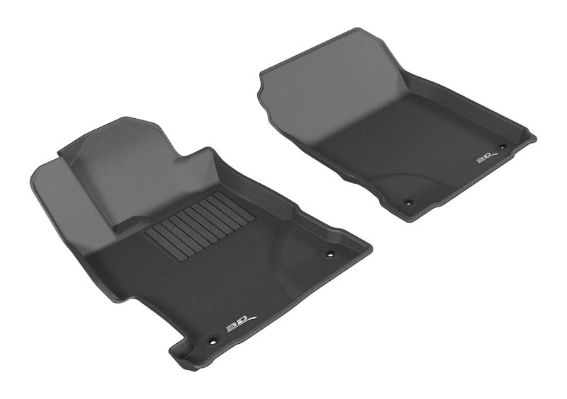 3D MAXpider L1AC00811509 2013-2020 Acura ILX Kagu 1st Row Floormat - Black 3D MAXpider