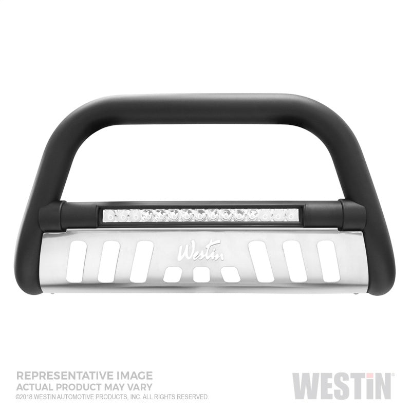 Westin 2019 Ram 1500 (Excl. Classic and Rebel) Ultimate LED Bull Bar - Textured Black Westin