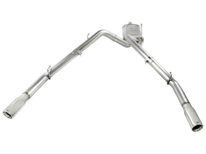 aFe MACHForce XP Exhausts Cat-Back SS-409 EXH CB Dodge Ram 1500 5.7L HEMI 09-13 Polished aFe