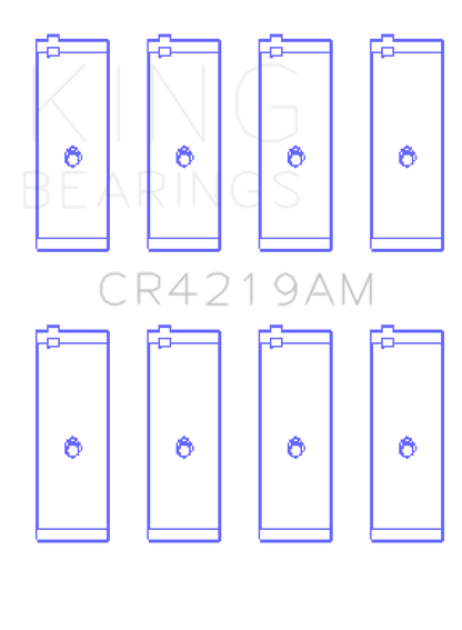 King Toyota 1RZ (Size 0.25) Connecting Rod Bearing Set King Engine Bearings
