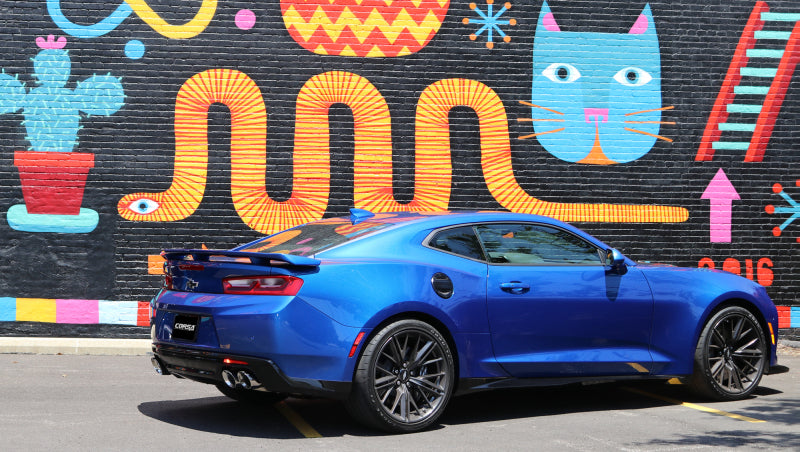 Corsa 2016 Chevrolet Camaro SS 6.2L V8 2.75in Polished Xtreme Axle-Back Exhaust - eliteracefab.com