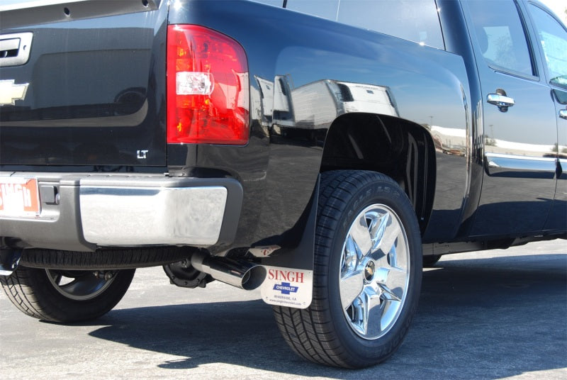 Gibson 10-13 Chevrolet Silverado 1500 LS 4.8L 2.25in Cat-Back Dual Sport Exhaust - Stainless Gibson