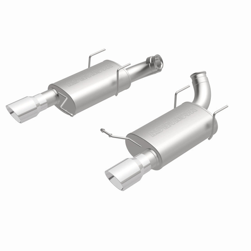 MagnaFlow 13 Ford Mustang V8 5.0L Dual Split Rear Exit Stainless Cat Back Performance Exhaust Magnaflow
