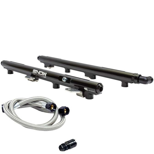 Snow Performance Billet Fuel Rail Kit, 2005+ 5.7L and 6.1L Hemi, Factory Hookup - SNF-30011F