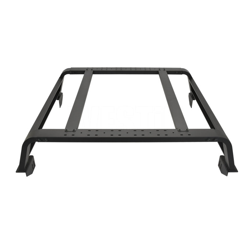 Westin 05-21 Toyota Tacoma 5ft Bed Overland Cargo Rack - Textured Black - eliteracefab.com