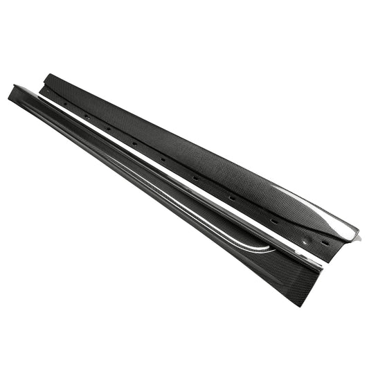 Seibon 17-20 Tesla Model 3 Carbon Fiber Side Skirts - eliteracefab.com