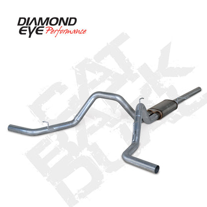 Diamond Eye KIT 3in CB DUAL GAS SS FORD 5.4L F150 04-08 Diamond Eye Performance