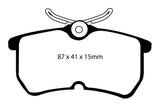 EBC RedStuff Rear Brake Pads - DP31218C