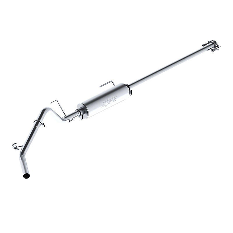 MBRP 2005-2013 Toyota Toyota Tacoma 4.0L EC/CC Cat Back Single Exit AL P Series Exhaust - eliteracefab.com