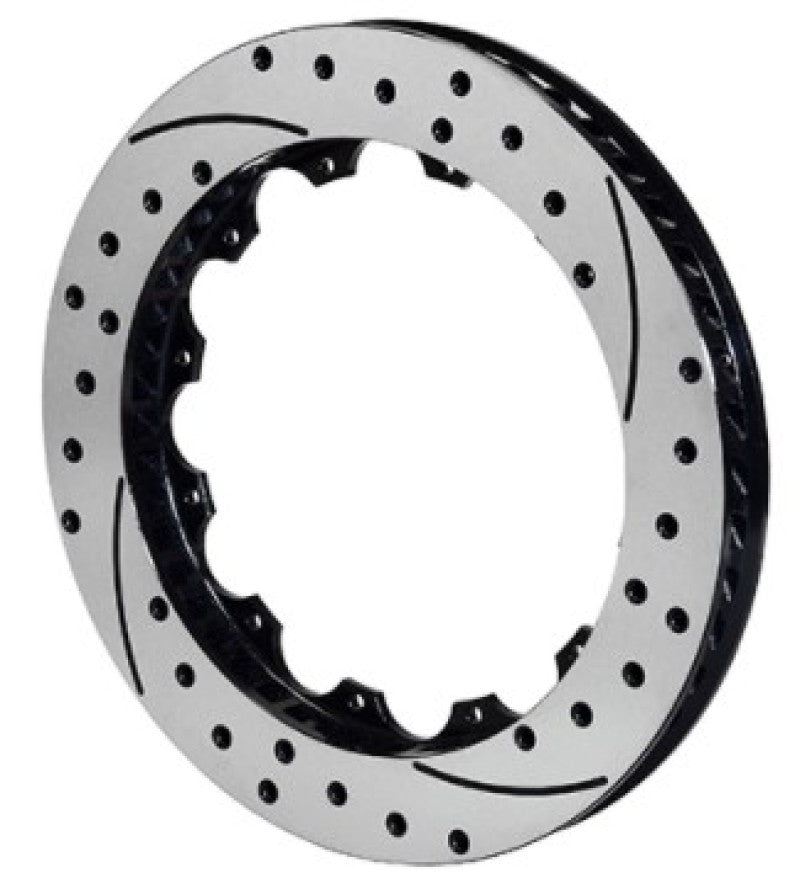 Wilwood Rotor-SRP48 SPC-37-LH-BLK-Drill 12.88 x 1.00 - 12 on 8.75in Wilwood