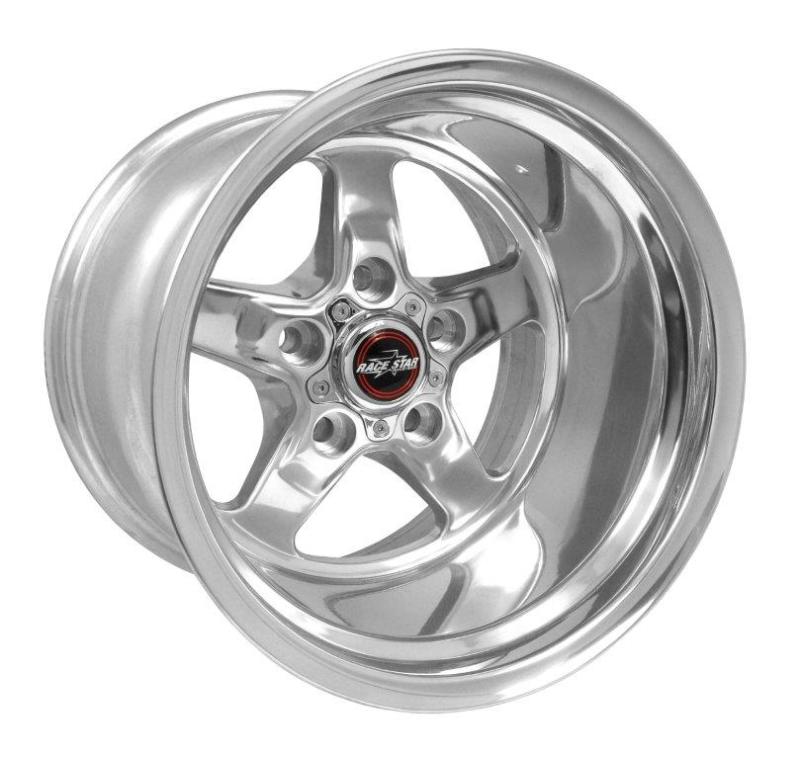 Race Star 92 Drag Star 15x12.00 5x4.75bc 4.00bs Direct Drill Polished Wheel - eliteracefab.com