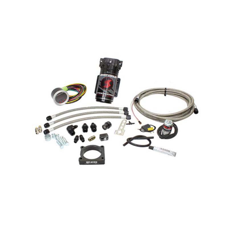 Snow Performance 11-17 F-150 Stg 2 Boost Cooler Water Inj. Kit (SS Brd Line/4AN Fittings) w/o Tank